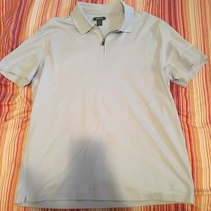 Kenneth Cole Reaction Zip Up Polo